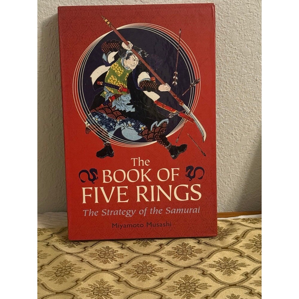 The Book of Five Rings Miyamoto Musashi Hardcover Slipcase Illustrated Collectib